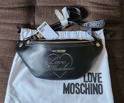 moschino bum bag fake|authentic moschino bags.